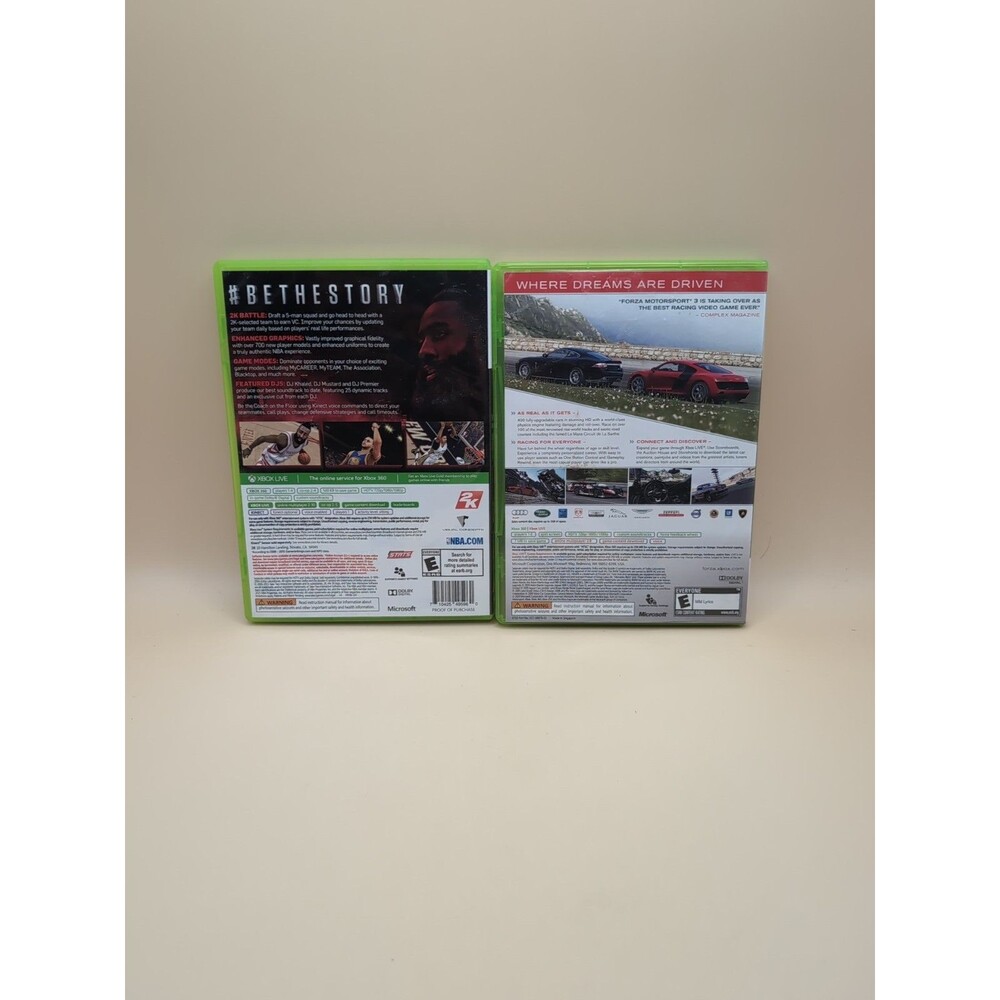 Lot Of 6 Xbox 360 Games NBA2K16 WWE 2K14 2K15 Forza 3 Lego Marvel Tony Hawk - Picture 4 of 11
